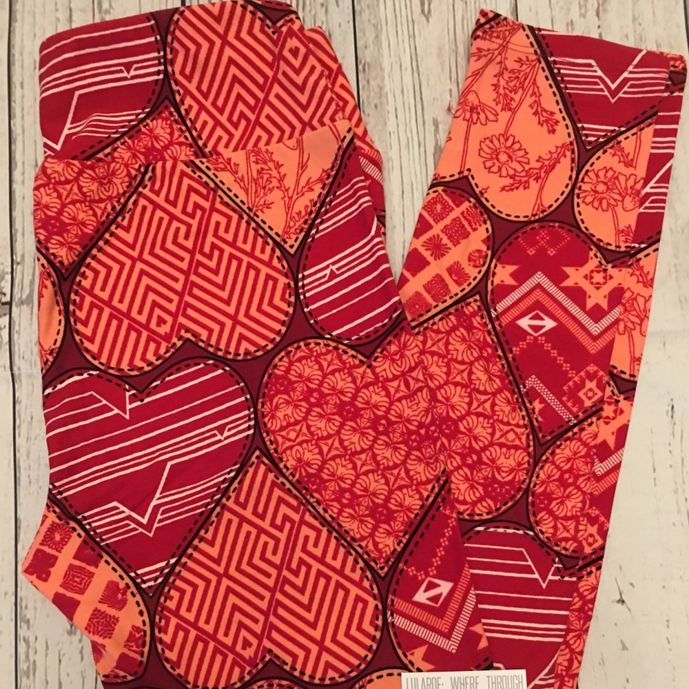 Valentine Leggings By LulaRoe